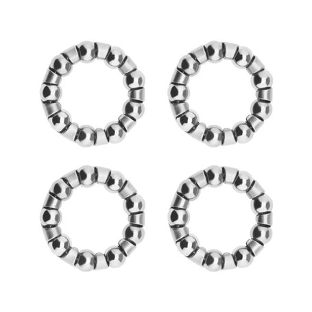 Create idea 4pcs Roulement à Billes de Vélo 1/4 Pouce Billes de Retenue Manivelle Support Inférieur Accessoires Réparation pour