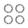 Create idea 4pcs Roulement à Billes de Vélo 1/4 Pouce Billes de Retenue Manivelle Support Inférieur Accessoires Réparation pour