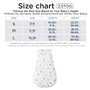 Duomiaomiao Gigoteuse d'hiver pour bébé - Tog 2,5 - 18 à 36 mois - 100 % coton - Couverture portable pour nouveau-né - Fleur