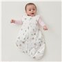 Duomiaomiao Gigoteuse d'hiver pour bébé - Tog 2,5 - 18 à 36 mois - 100 % coton - Couverture portable pour nouveau-né - Fleur