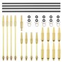 Uten Testeur de Pression de Carburant, 4pcs Jauges à Vide de Synchronisation de Carburateur sur Plaque Fixe pour Voiture Automob