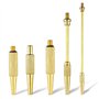 Uten Testeur de Pression de Carburant, 4pcs Jauges à Vide de Synchronisation de Carburateur sur Plaque Fixe pour Voiture Automob