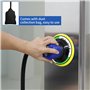 Uten Ponceuse Orbitale Pneumatique à Double Action de Disque Ø 152 mm 6“ avec Régulation de la Vitesse avec 7 pièces de Papier A