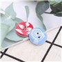 The Lord of the Tools 100pcs Boutons en Bois Fleurs Colorés Décoratifs 20mm - Accessoires pour Vêtements, Artisanat, Bricolage, 