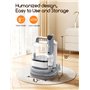 Meowant Professionnelle Tondeuse Chien avec Aspirateur Poil de Chien de 3.2L et 5 Outils de Toilettage et de Nettoyage Professio