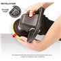 SPTA 1200W Machine à polir / polisseuse voiture polissage polisseuse rectifieuse,125mm 150mm 180mm avec 16 éponges de polissage 