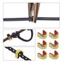 be in your mind 30pcs Points d'encochage Corde de Tir à l'arc en Laiton Clips de Boucle d'encoches pour Accessoires Corde d'arc 