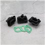 Be In Your Mind 3pcs Connecteur de Base Collecteur d'admission Carburateur Compatible avec 1E40F-5 44 F-5 BC430 CG430 CG520 43CC