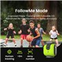 XbotGo Cameleon AI Caméra d'action automatique – Caméra de football 4K 60 fps pour sports d'équipe, diffusion en direct, sans ab