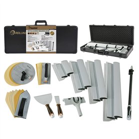 ROLLINGDOG Lot de 4 lames d'écrémage pour cloisons sèches avec lames supplémentaires