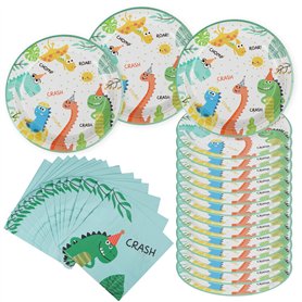 AINIUNIU Kit de Fête D'anniversaire Dinosaure