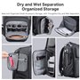 ULANZI BP10 Sac à Dos pour Appareil Photo à Coque Rigide, Sacoche Professionnelle étanche pour Appareil Photo Photographique Uni