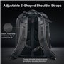 ULANZI BP10 Sac à Dos pour Appareil Photo à Coque Rigide, Sacoche Professionnelle étanche pour Appareil Photo Photographique Uni