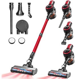 VEGREM Aspirateur Balai Sans Fil 25Kpa