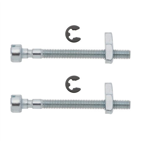 Create idea 2 Jeux de Vis de Tendeur de Chaîne 530016110 530038593 en Métal Remplacement Compatible avec McCulloch MacCat 335 43