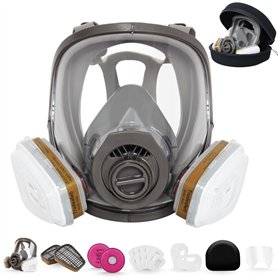 Trudsafe Masque Respiratoire avec Étui Rigide pour Pulvérisation