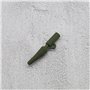 Create idea 100pcs Kit de Matériel de Pêche à la Carpe Clips de Sécurité Housses de Carpe Manchons Anti-enchevêtrement Émerillon