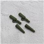 Create idea 100pcs Kit de Matériel de Pêche à la Carpe Clips de Sécurité Housses de Carpe Manchons Anti-enchevêtrement Émerillon