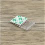 The Lord of the Tools 50pcs Clip de Bande Lumineuse Transparente avec Vis Clips de Montage de Bande Lumineuse Auto-adhésive Fixa