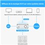 Fosi Audio TDA7498E Amplificateur Stéréo, Amplificateur Audio à 2 Canaux, Mini Ampli Intégré Hi-Res Classe D pour Haut-Parleurs 