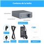 Fosi Audio TDA7498E Amplificateur Stéréo, Amplificateur Audio à 2 Canaux, Mini Ampli Intégré Hi-Res Classe D pour Haut-Parleurs 