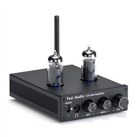 Fosi Audio T20 Amplificateur récepteur stéréo à tubes Bluetooth