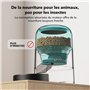 PETLIBRO Distributeur Croquette Automatique, Mangeoire Chat avec 180 Jours d'autonomie de Batterie,Programmable 1-6 Repas, pour 