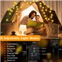 Realky Guirlande Lumineuse Exterieure 60 led warm