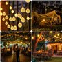 Realky Guirlande Lumineuse Exterieure 60 led warm