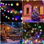 Guirlande Lumineuse Exterieure,18M 100 LED Guirlande Solaire Exterieur,8 Modes IP65 Étanche Lumiere Solaire Exterieur,Guirlande 