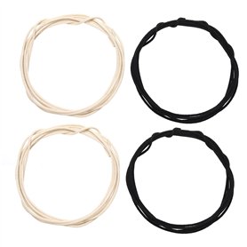 The Lord of the Tools 4pcs Fil de Guitare 1m Câble de Ramassage de Guitare Recouvert de Tissu Ciré de Style Vintage pour Pièces