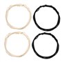 The Lord of the Tools 4pcs Fil de Guitare 1m Câble de Ramassage de Guitare Recouvert de Tissu Ciré de Style Vintage pour Pièces
