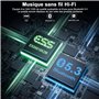 1Mii [Upgraded] B03S Transmetteur Recepteur Bluetooth 5.3 avec DAC Audiophile, aptX AD/LL/HD, Émetteur Adaptateur Audio san Fil 