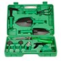DUOJIN 10PCS Ensemble d'outils de Jardin, Kit d'outils de Jardin avec Truelle, D'outils de Jardinage Outils de Jardinage avec ét