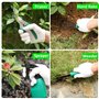 DUOJIN 10PCS Ensemble d'outils de Jardin, Kit d'outils de Jardin avec Truelle, D'outils de Jardinage Outils de Jardinage avec ét