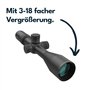 Vector Optics SCOL-57 Orion Pro Max 3-18 x 50 HD SFP Lunette de visée pour sport, airsoft et chasse, fusil à air comprimé, visiè