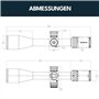 Vector Optics SCFF-58 Sentinel 5-25x50 HD FFP Lunette de visée optique pour chasse, airsoft, fusil à air, arbalète et tireurs sp