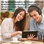 Lavales ML301 Transmetteur Récepteurr Bluetooth 5.3 pour TV, Adaptateur Bluetooth 2 en 1 avec AUX Jack 3,5 mm, AptX HD/AptX LL F