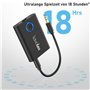 Lavales ML301 Transmetteur Récepteurr Bluetooth 5.3 pour TV, Adaptateur Bluetooth 2 en 1 avec AUX Jack 3,5 mm, AptX HD/AptX LL F