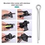 Be in Your Mind Lot de 20 goupilles de Frein à Disque de vélo en Acier - Compatible avec Shimano - Compatible avec Tektro