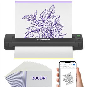 MUNBYN 2025 Nouveau 300DPI Thermocopieur Tatouage Bluetooth ITP06