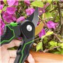 Sécateur de jardin, Sécateur réglable à lame franche, Sécateur de Jardin Professionnel pour les Coupe Branches Ø22 mm