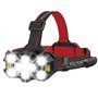 Victoper Lampe frontale rechargeable avec 11 LED améliorées