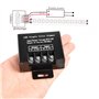 Neuftech LED SMD Variateur métallique Gradateur Dimmer sans Fil DC 12V-24V 20A Télécommande Interrupteur - Noir