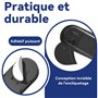 ECHOCUBE Verrous de sécurité pour enfants, 6 paquets de verrous d'armoire résistants aux bébés avec ruban adhésif, verrous de sé