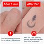 4Pcs Tatouage Temporaire Fleur Noire Motif Mandala Autocollant Tatouage Ephémère Etanche pour Femme