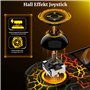 Coogamefly Manette pour Nintendo Switch, manette portable avec effet Hall Joystick et contrôleur de commutateur RVB réglable, ma