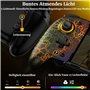 Coogamefly Manette pour Nintendo Switch, manette portable avec effet Hall Joystick et contrôleur de commutateur RVB réglable, ma