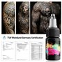 1/2oz par bouteille Pro Black Tattoo Ink for Tattoo Artist