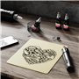 STIGMA Encre de Tatouage Noire 15ml, 1/2oz par bouteille Pro Black Tattoo Ink for Tattoo Artist